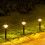 Σύγχρονο ηλιακό φως γκαζόν, IP65Waterproof προβολέας τοπίου, ασύρματος διακοσμητικός 6