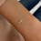 Cross Bracelet Zircon Silver or Gold Communion Gift 2