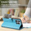 Leather Wallet Phone Case Compatible with iPhone 16 Pro Max, 15–6 Series 7