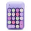 MOFII Wireless Numeric Keypad,Colorful Retro Mini Portable Numeric Keypad,2.4G Wireless External Keyboard for Computer,Laptop 4