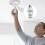 E27 Socket Converter with PIR Motion Sensor ABS LED Lamp 4