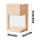 Wooden Candle Warmer Lamp with Adjustable Brightness, 3