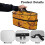 Handheld Iron Portable Storage Bag Maple Leaf Pattern, Universal for Most Irons Durable & Protective Organizer(Case Only) 4