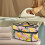 Lemons Pattern Polyester Travel Iron Holder Bag, Case Only 2