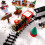Christmas Train Kit with LED Lights and Sounds 3Pcs 2