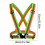 Neon Reflective Safety Vest Breathable Adjustable 2