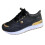 Willtoo Dame Åndbare Farvematchende Løbesko Dame Sneaker Sort 3