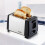 2 Slice Toaster, Automatic Stainless Steel Toasters, Sandwich Machine Breakfast Machine 5