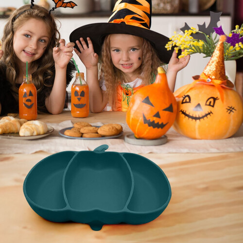 Halloween gresskar sugekopp med delte rom 2
