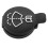 Car Coolant Reservoir Cap Plastic Black 8