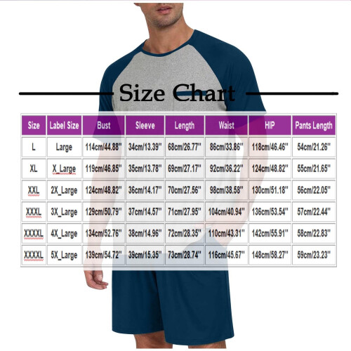 Σετ πιτζάμας για άνδρες με κοντομάνικα πουκάμισα, μαλακά και άνετα σορτς με 2