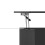 Black High-Gloss LED Coffee Table with Glass Top 6