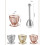 Durable 304 Stainless Steel Egg Opening Tool Set With Three Egg Holders 2