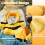 YEPOLERCE Plush Cat Puppy Backpack with Bear Bee Design for 6