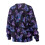 Γυναικείο Φούτερ με Στάμπα Galaxy Butterfly Oversized, Μακρυμάνικο Πουλόβερ με Στρογγυλή 5