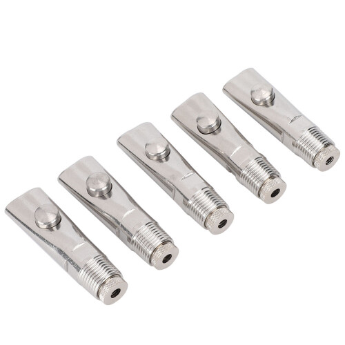 Nipple Drinker For Piglets Stainless Steel Automatic Waterer Adjustable Flow Bite Ball Type Water-Saving Durable Construction Secure Water Terminal 1
