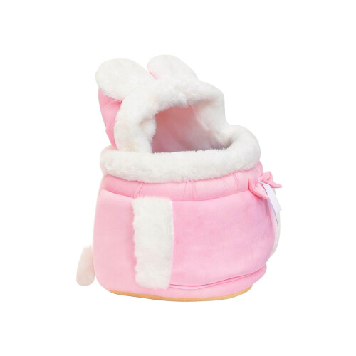 Thickened Winter Cat Carrier Backpack, Pink 1