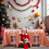 Julduk med pepparkakshus 150x180cm 4