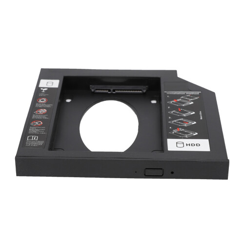Προσαρμογέας SSD HDD Caddy με σχεδιασμό εξαερισμού πέντε οπών, Universal SATA3.0 Interface, βάση 2