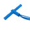 Multi-Function Pedal Resistance Band for Sit-Ups, TPR, Blue 7