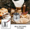 Frothing Jug Pitcher Metal Milk Steaming Silver 1Pack 8