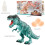 Battery Operated Remote Control Dinosaur, Durable Construction Interactive Toy with Touch Sensing Technology, Flexible Movement Realistic Walking 6