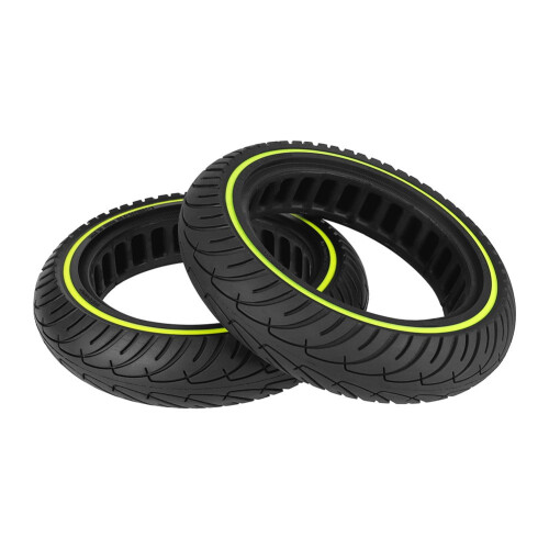 Pneu sólido de 8,5 polegadas/ 8 1/2x2 com faixa fluorescente para patinete elétrico 8,5x2 1