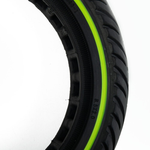 Pneu sólido de 8,5 polegadas/ 8 1/2x2 com faixa fluorescente para patinete elétrico 8,5x2 2