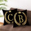 Decorative Pillow Case Skin-Friendly Washable Black Gold 3
