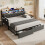 3ft Single Daybed with Pull-out Trundle and Storage Drawer 8