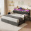 3ft Single Daybed with Pull-out Trundle and Storage Drawer 2