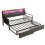3ft Single Daybed with Pull-out Trundle and Storage Drawer 12