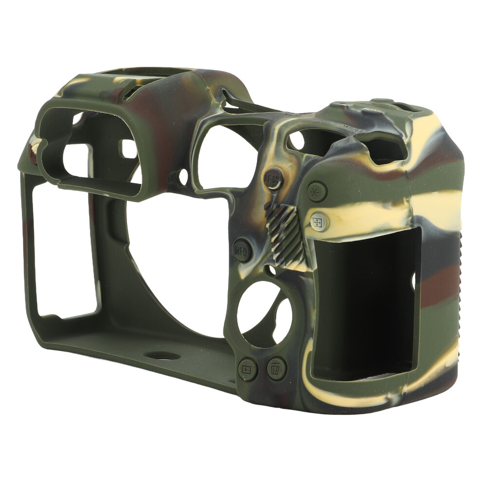 Soft Silicone Camera Cover For R7 Digital Camouflage 15X9x6cm 3111389899677