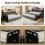 3ft Single Daybed with Pull-out Trundle and Storage Drawer 21