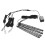 Wireless Remote Control Multicolor Car Interior Lights, Car LED Strip Light Sound Active Function Music Sync LED Underdash Lighting Kit IP65 3