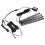 Wireless Remote Control Multicolor Car Interior Lights, Car LED Strip Light Sound Active Function Music Sync LED Underdash Lighting Kit IP65 7