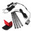 Wireless Remote Control Multicolor Car Interior Lights, Car LED Strip Light Sound Active Function Music Sync LED Underdash Lighting Kit IP65 8