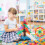 200 τεμάχια STEM Building Blocks για παιδιά 3+ | Αλληλοσυνδεόμενοι εκπαιδευτικοί δίσκοι, 5