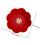 Red Traditional Chinese Style Plastic Candy Plate for Wedding Storage and Serving 6