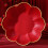 Red Traditional Chinese Style Plastic Candy Plate for Wedding Storage and Serving 8