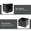 Square microphone logo flag 2 pcs durable 3