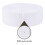 Flat Elastic Rubber Cord/Band Webbing Garment Sewing Accessories White 49mm about 20m/Roll 2
