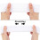 Flat Elastic Rubber Cord/Band Webbing Garment Sewing Accessories White 49mm about 20m/Roll 5