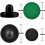 Air Hockey Pushers and Pucks Replacement Accessories for 4