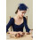 Chapeau bibi style vintage, chapeau pillbox, coiffe de cocktail avec 3