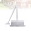 Silver Home Door Closer with Adjustable Delay and 180 Degree Buffer Function 3