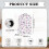 Rose-Spot Pattern Spill-Proof Kitchen Blender Dust Covers for Kitchen Use Stylish 6
