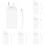 Kryssningsbagage E-taghållare PVC dragkedja 20-pack 2