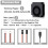 YOUNUON 40mm DC-ventilator 12V/24V/5V 40x40mm 4