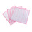 Absorbent Dishwashing Cloth Pink Cotton Polyester Mesh 3